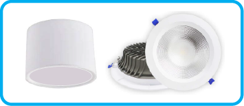008-AZOOD LED DOWN LIGHT COB  - SURFACE CYLINDER